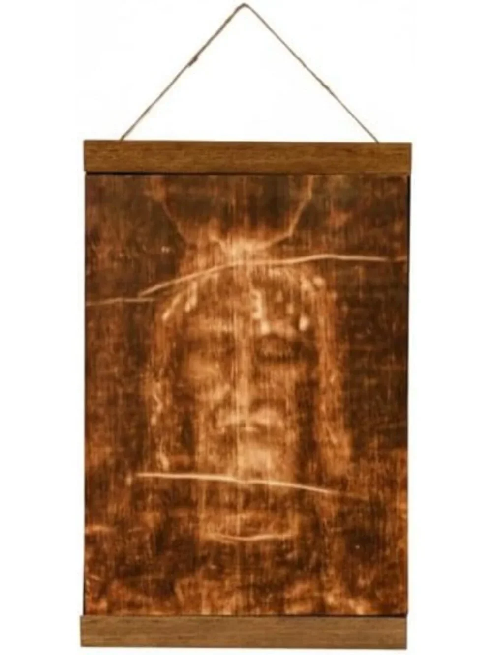 Jesus Face Shroud Canvas Print - Framed Christian Wall Art - Spiritual Home
